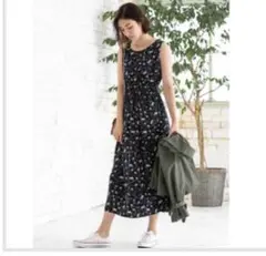 fifth 花柄 ノースリーブ ワンピース