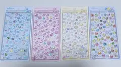 しずくちゃん　ボンボンドロップシール　ミニ　４枚セット　ボンドロ　うるおいちゃん