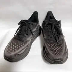 【訳アリ美品】HOKA ONE ONE CLIFTON 9 ブラック 28