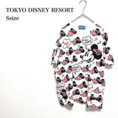 東京ディズニーリゾート　ミニーちゃん　半袖Tシャツ S パーク　キャラT