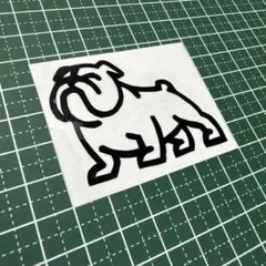 ブルドッグ ステッカー