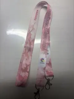 東京2025デフリンピックの桜デザインストラップ