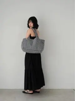 クラステラー CLA NUBI BAG ギンガムチェック