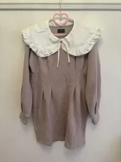 evelyn ピンクベージュ❣️ワンピース❣️量産型❣️