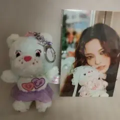 Care Bears ケアベア×ILLIT ソフトキーチェーン YUNAH ユナ