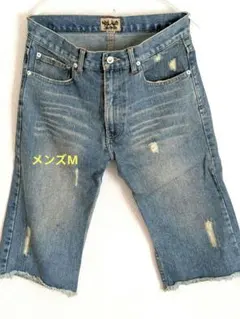 ナイラス ハーフデニムパンツ メンズMのサムネイル