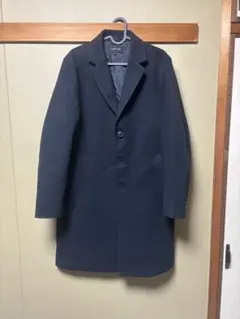 GLOBAL WORK ネイビー チェスターコート M