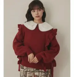 merry jenny サイドリボンニットのサムネイル