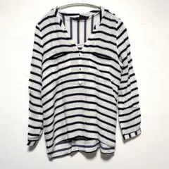 ZARA BASIC☆ボーダーシャツ