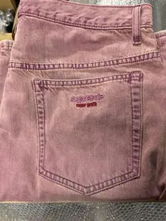 Supreme 26ss Overdyed Denim Pant パープル 32のサムネイル
