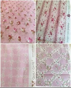 4柄 (5枚) セット QUILT GATE　他 はぎれ　カットクロス