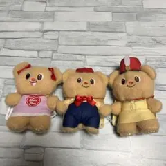Bahlsen バールセン ビンテージ テディベア ぬいぐるみ 2体セット