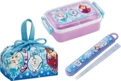 新品◆Skaterお弁当箱3点セット◆アナと雪の女王プリンセスエルサお箸巾着子供