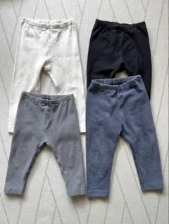 ユニクロ　ベビー レギンス 4色セット