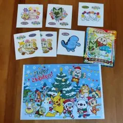 ポケモン ホリデーシール 8枚セット