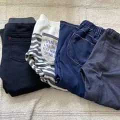 裏起毛キッズボトムスセット 4点