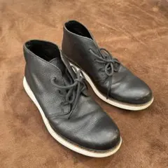 Cole Haan チャッカブーツ ブラック レザー