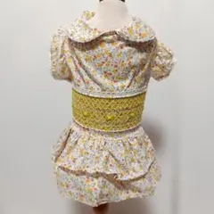 値下げ！犬服　小花柄ワンピース