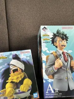僕のヒーローアカデミア 一番くじ フィギュア A賞 緑谷出久 E賞 峰田