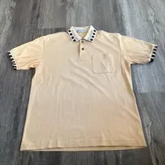 BIG RESORT GOLF CLUB ポロシャツ 日本製　イエローベージュM