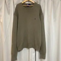 POLO by RALPHLAUREN ラルフローレン コットンニット L