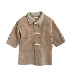 ボアダッフルコート 9サイズ ベージュ