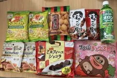 山*う様 お菓子と飲料詰め合わせ 歌舞伎揚 枝豆こだ割り ミルフィーユ サク山チのサムネイル