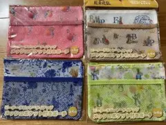 お*る様 紅茶花伝 ピーターラビット メッシュポケット付きポーチ 全4種セットのサムネイル