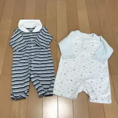 コムサイズム　50〜70 ロンパース　2枚セット