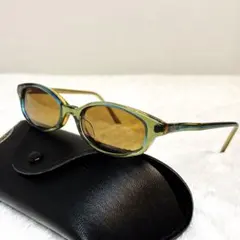 상태매우좋음 ✨レイバン グリーン オーバル サングラス W3053 希少 廃盤品