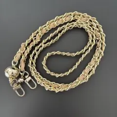 ゴールド ベージュ ショルダーストラップ