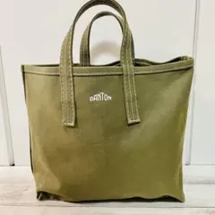DANTON ダントン トートバッグ ミニ キャンバス ベージュ系 カーキ系