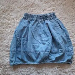 100cm MPS デニムスカート 女の子 可愛い おしゃれ バルーン