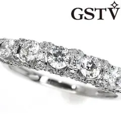 GSTV Pt950 ダイヤモンド リング 0.70ctのサムネイル