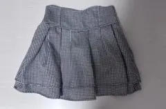 mitchell Macaron チェック柄プリーツスカート M