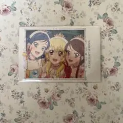 スターライトスクール アイカツカード ソレイユ 映画 特典 チェキ