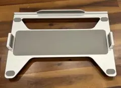 イーサプライ モニターアーム ノートパソコン用 マウントトレー アルミ製