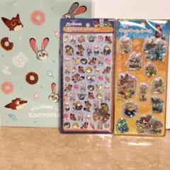 ズートピア　ボンボンドロップシール　ウォーターインシール　ディズニー　未開封