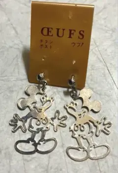 Disney ディズニー ミキー ミニー ピアス 訳あり