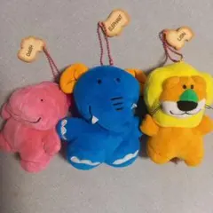たべっ子どうぶつ　マスコット3個