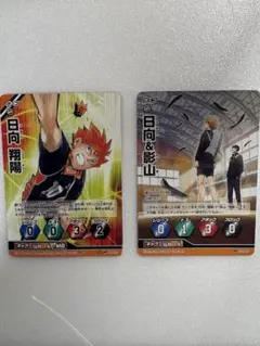 ハイキュー　バボカ　2枚セット　日向・影山