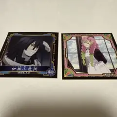 鬼滅の刃　ステッカー　伊黒小芭内&甘露寺蜜璃
