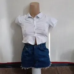 デニムミニスカ デニムミニ デニムミニスカート