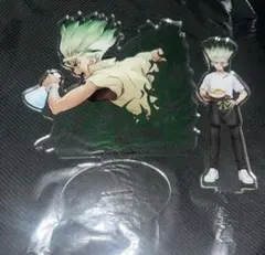 Dr.STONE 推しくじ 夏祭り アクリルスタンドアクスタ チャーム 石神千