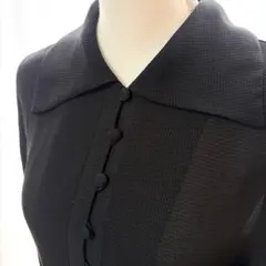COMME CA DU MODE レディース 長袖ブラウス シフォンシャツ