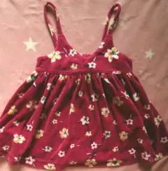 ブリーズ 花柄ワンピース 80