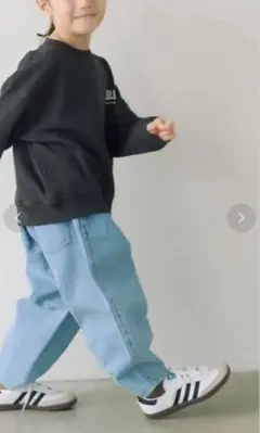 UNITED ARROWSデニム カーブパンツ キッズ 120cm