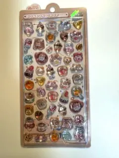 【正規品】 ボンボンドロップシール　スイーツ　茶色　株式会社クーリア