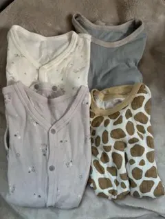 ベビー服　長袖ロンパースセット　70~80サイズ