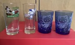 サンリオ ジミーレトログラス⭐️ハローキティ フェアリー コップ 2個セット⭐️他